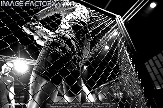2022-05-07 Milano in the Cage 8 13840 Dylan Hantig-Antonio Convertino - MMA